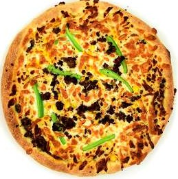 پیتزا قارچ و گوشت خانواده - ناپل