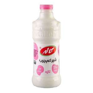 شیر کم چرب کاله بطری چربی ۱.۵٪ لیتر