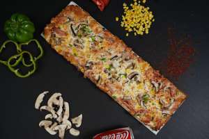 پیتزا نیم متری مخلوط - چیترا