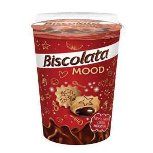 بیسکولاتا مود شکلاتی 125 گرم قرمز ( Biscolata Mood Choclate )