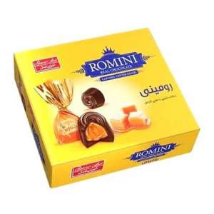 رومینی شیرین عسل شکلات شیری با مغزی کارامل بسته ۱ کیلویی
