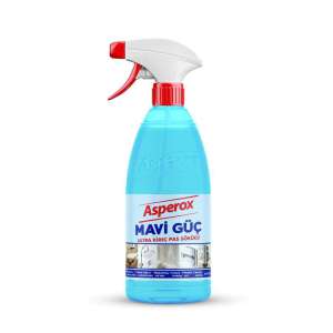 اسپری پاک کننده مناسب شیر آلات و کاشی و سرویس اسپروکس آبی  mavi guc 1000 میلی لیتر