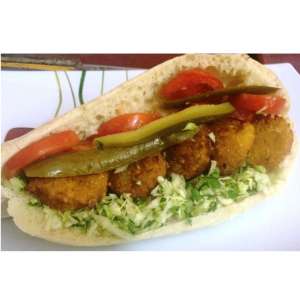 ساندویچ فلافل با باگت - اغذیه دولتی