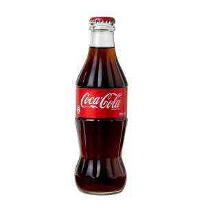 کوکاکولا نوشابه مشکی شیشه ای کوکا کولا ۲۵۰ میلی لیتر