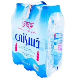 آب معدنی دسانی کوکاکولا آب آشامیدنی تصفیه شده باکس ۶ تایی