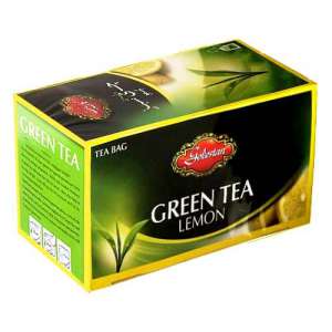چای سبز کیسه ای لیمویی گلستان ۲۵ عددی