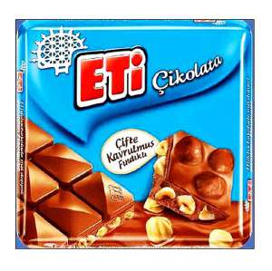 شکلات با فندق ETi خارجی ترکیه ۷۰ گرم