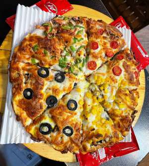 پیتزا چهارفصل متوسط -  پالت