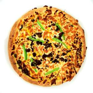 پیتزا قارچ و گوشت - ناپل