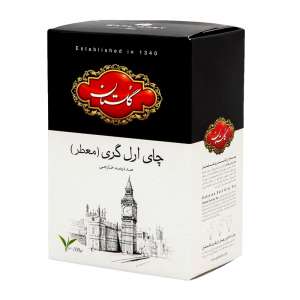 چای سیاه ارل گری گلستان ۵۰۰ گرم (معطر) صددرصد خارجی
