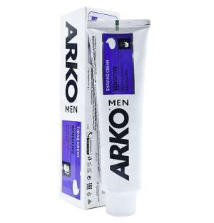 خمیر اصلاح مردانه آرکو ضد حساسیت و قرمزی رنگ بنفش ۱۰۰ گرم
